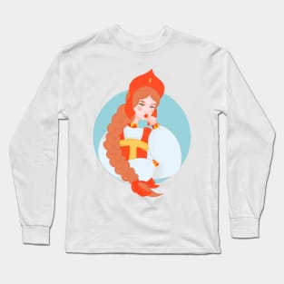 The Russian girl Long Sleeve T-Shirt